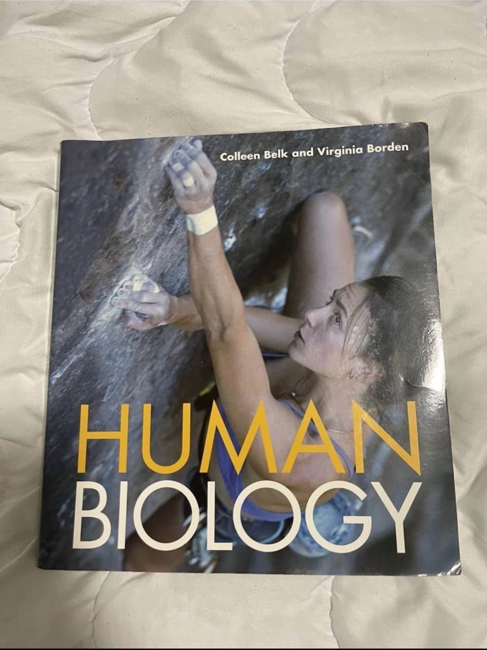 Human Biology Printed Book - Blue Cover